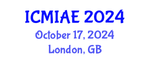 International Conference on Mechanical, Industrial and Aerospace Engineering (ICMIAE) October 17, 2024 - London, United Kingdom