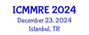 International Conference on Mechanical, Mechatronics and Robotics Engineering (ICMMRE) December 23, 2024 - Istanbul, Turkey