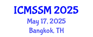 International Conference on Mechanical Structures and Smart Materials (ICMSSM) May 17, 2025 - Bangkok, Thailand