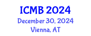 International Conference on Mechanics in Biology (ICMB) December 30, 2024 - Vienna, Austria