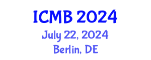 International Conference on Mechanics in Biology (ICMB) July 22, 2024 - Berlin, Germany