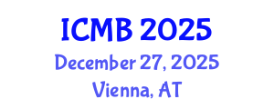 International Conference on Mechanics in Biology (ICMB) December 27, 2025 - Vienna, Austria