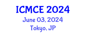International Conference on Mechatronics and Control Engineering (ICMCE) June 03, 2024 - Tokyo, Japan
