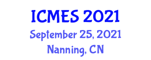 International Conference on Mechatronics and Electrical Systems (ICMES) September 25, 2021 - Nanning, China