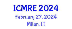 International Conference on Mechatronics and Robotics Engineering (ICMRE) February 27, 2024 - Milan, Italy International Conference on Mechatronics and Robotics Engineering (ICMRE) February 27, 2024 - Milan, Italy