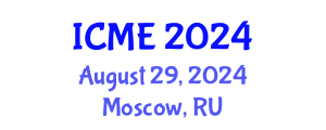 International Conference on Mechatronics Engineering (ICME) August 29, 2024 - Moscow, Russia