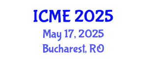 International Conference on Mechatronics Engineering (ICME) May 17, 2025 - Bucharest, Romania