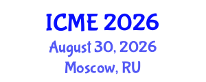 International Conference on Mechatronics Engineering (ICME) August 30, 2026 - Moscow, Russia