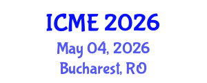 International Conference on Mechatronics Engineering (ICME) May 04, 2026 - Bucharest, Romania International Conference on Mechatronics Engineering (ICME) May 04, 2026 - Bucharest, Romania