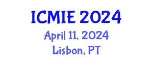 International Conference on Mechatronics, Manufacturing and Industrial Engineering (ICMIE) April 11, 2024 - Lisbon, Portugal