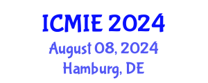 International Conference on Mechatronics, Manufacturing and Industrial Engineering (ICMIE) August 08, 2024 - Hamburg, Germany