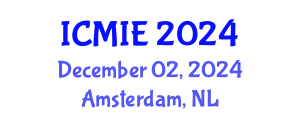 International Conference on Mechatronics, Manufacturing and Industrial Engineering (ICMIE) December 02, 2024 - Amsterdam, Netherlands