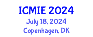 International Conference on Mechatronics, Manufacturing and Industrial Engineering (ICMIE) July 18, 2024 - Copenhagen, Denmark
