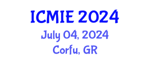 International Conference on Mechatronics, Manufacturing and Industrial Engineering (ICMIE) July 04, 2024 - Corfu, Greece