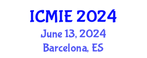 International Conference on Mechatronics, Manufacturing and Industrial Engineering (ICMIE) June 13, 2024 - Barcelona, Spain