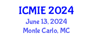 International Conference on Mechatronics, Manufacturing and Industrial Engineering (ICMIE) June 13, 2024 - Monte Carlo, Monaco