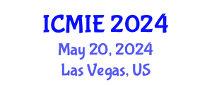 International Conference on Mechatronics, Manufacturing and Industrial Engineering (ICMIE) May 20, 2024 - Las Vegas, United States