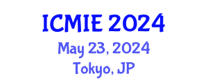 International Conference on Mechatronics, Manufacturing and Industrial Engineering (ICMIE) May 23, 2024 - Tokyo, Japan