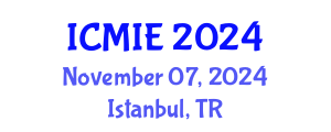 International Conference on Mechatronics, Manufacturing and Industrial Engineering (ICMIE) November 07, 2024 - Istanbul, Turkey