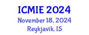 International Conference on Mechatronics, Manufacturing and Industrial Engineering (ICMIE) November 18, 2024 - Reykjavik, Iceland