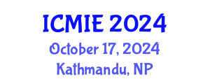 International Conference on Mechatronics, Manufacturing and Industrial Engineering (ICMIE) October 17, 2024 - Kathmandu, Nepal