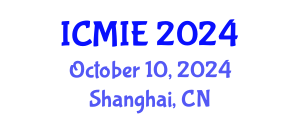 International Conference on Mechatronics, Manufacturing and Industrial Engineering (ICMIE) October 10, 2024 - Shanghai, China