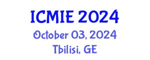 International Conference on Mechatronics, Manufacturing and Industrial Engineering (ICMIE) October 03, 2024 - Tbilisi, Georgia