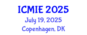 International Conference on Mechatronics, Manufacturing and Industrial Engineering (ICMIE) July 19, 2025 - Copenhagen, Denmark