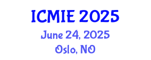 International Conference on Mechatronics, Manufacturing and Industrial Engineering (ICMIE) June 24, 2025 - Oslo, Norway