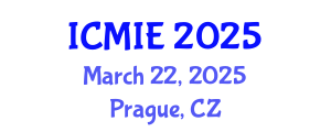 International Conference on Mechatronics, Manufacturing and Industrial Engineering (ICMIE) March 22, 2025 - Prague, Czechia
