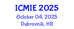 International Conference on Mechatronics, Manufacturing and Industrial Engineering (ICMIE) October 04, 2025 - Dubrovnik, Croatia