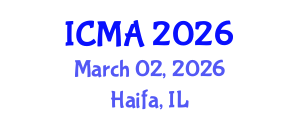 International Conference on Media and Art (ICMA) March 02, 2026 - Haifa, Israel International Conference on Media and Art (ICMA) March 02, 2026 - Haifa, Israel