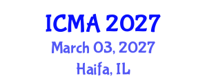 International Conference on Media and Art (ICMA) March 03, 2027 - Haifa, Israel International Conference on Media and Art (ICMA) March 03, 2027 - Haifa, Israel