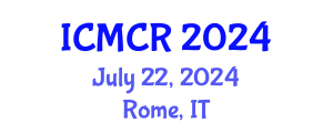 International Conference on Media and Communication Research (ICMCR) July 22, 2024 - Rome, Italy