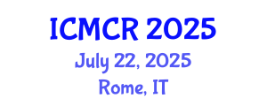 International Conference on Media and Communication Research (ICMCR) July 22, 2025 - Rome, Italy