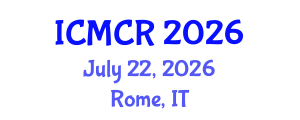 International Conference on Media and Communication Research (ICMCR) July 22, 2026 - Rome, Italy