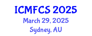 International Conference on Media, Film and Cultural Studies (ICMFCS) March 29, 2025 - Sydney, Australia