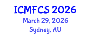 International Conference on Media, Film and Cultural Studies (ICMFCS) March 29, 2026 - Sydney, Australia