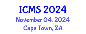 International Conference on Media Studies (ICMS) November 04, 2024 - Cape Town, South Africa