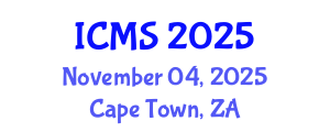 International Conference on Media Studies (ICMS) November 04, 2025 - Cape Town, South Africa