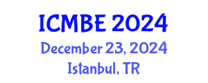 International Conference on Medical and Biological Engineering (ICMBE) December 23, 2024 - Istanbul, Turkey