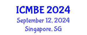 International Conference on Medical and Biological Engineering (ICMBE) September 12, 2024 - Singapore, Singapore