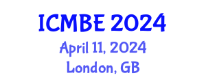 International Conference on Medical and Biomedical Engineering (ICMBE) April 11, 2024 - London, United Kingdom