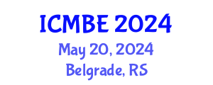 International Conference on Medical and Biomedical Engineering (ICMBE) May 20, 2024 - Belgrade, Serbia