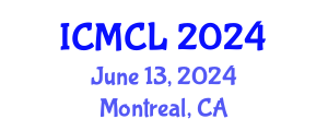 International Conference on Medical and Clinical Laboratory (ICMCL) June 13, 2024 - Montreal, Canada