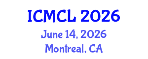 International Conference on Medical and Clinical Laboratory (ICMCL) June 14, 2026 - Montreal, Canada