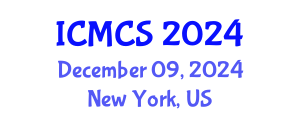 International Conference on Medical and Clinical Sciences (ICMCS) December 09, 2024 - New York, United States