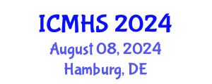 International Conference on Medical and Health Sciences (ICMHS) August 08, 2024 - Hamburg, Germany