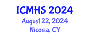International Conference on Medical and Health Sciences (ICMHS) August 22, 2024 - Nicosia, Cyprus