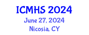 International Conference on Medical and Health Sciences (ICMHS) June 27, 2024 - Nicosia, Cyprus